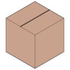 Caja con solapas 400x400x400