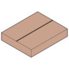 Caja con solapas 390x320x070