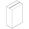 Caja con solapas 240x130x370